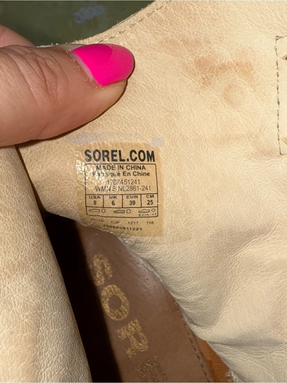 Sorel After Hours Suede Open Toe Wedge Booties 8 Sand Beige Lace Up Gladiator⁠